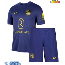 Atletico Madrid Replica Away Minikit 2025-26 Short Sleeve (+ pants)